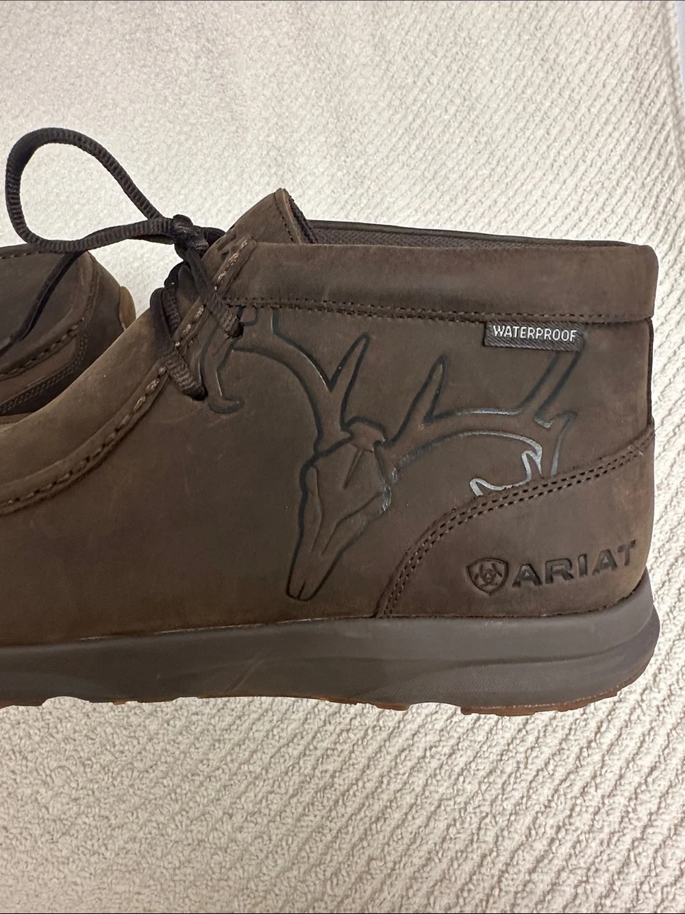 Ariat Dark Brown Suede Men's Chukka Boots